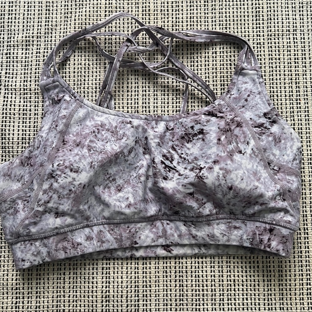 Purple sports Bra